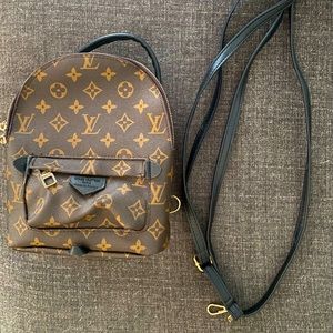 LV Palm Springs mini back pack *not authentic*